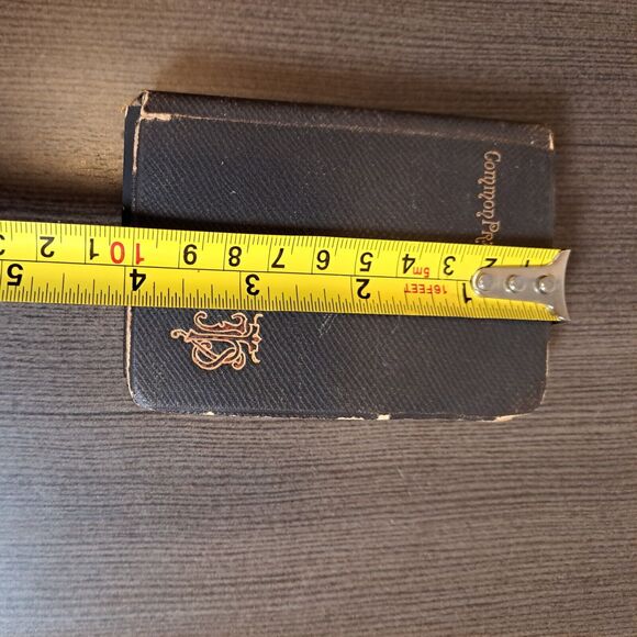 Antique 1907 Episcopal Church The Book of Common Prayer and The Hymnal Miniature - Picture 8 of 16